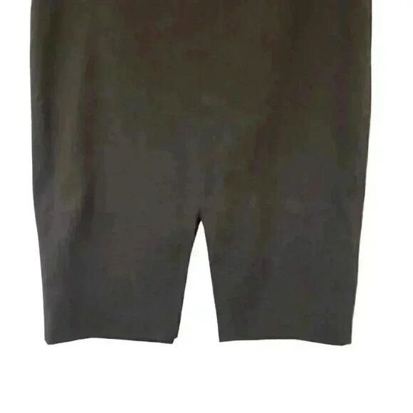 Banana Republic Women's Charcoal Gray Poly/Rayon/Viscose/Spandex Lined Pencil Sk - Picture 3 of 9